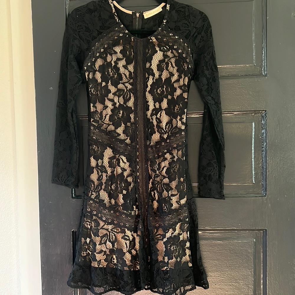Cute lined semi formal dress